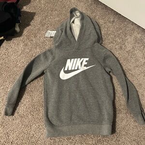 Nike Kids Charcoal Gray Hoodie